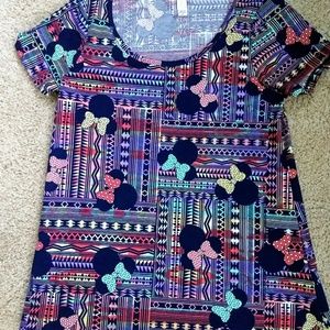 LuLaRoe Disney​ top size (xs)